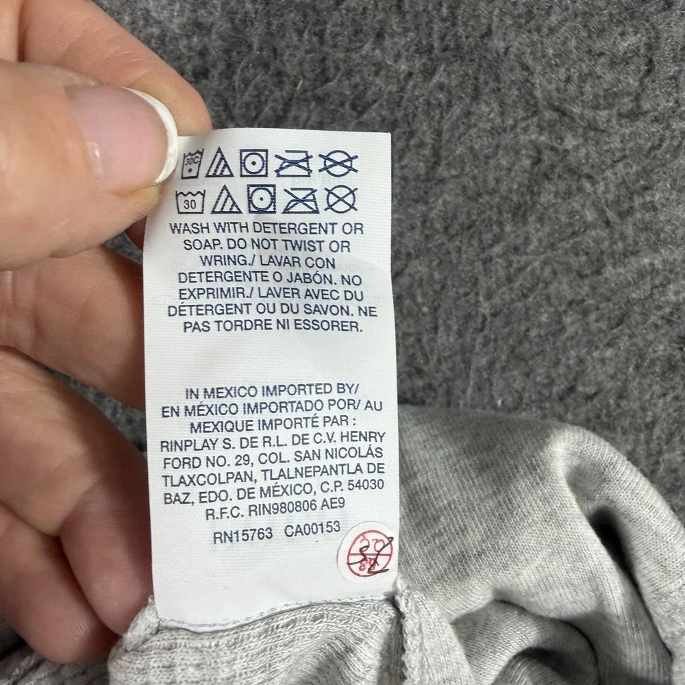 Polo Ralph Lauren Lounge Pants Mens XL Gray Waffle Knit Thermal Sleepwear Pocket